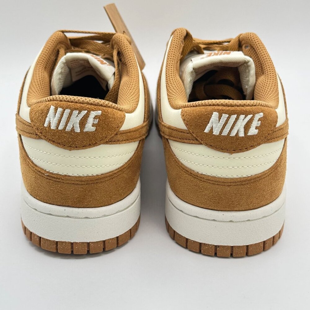 Nike Dunk Low Coconut Milk Flax Tan Shoes HJ7673-100 Women's Sz 11 / Mens 9.5 - Picture 5 of 12